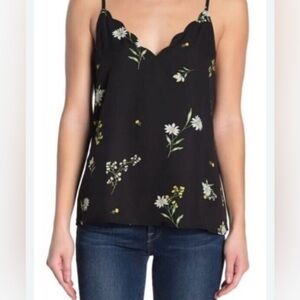 Socialite Black Floral Camisole
 Size XL  Tank Top